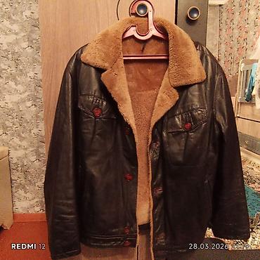 Kurtkalar: Qışlıq dəri pencək – kişi modeli - Material: xarici hissə təbii — 1