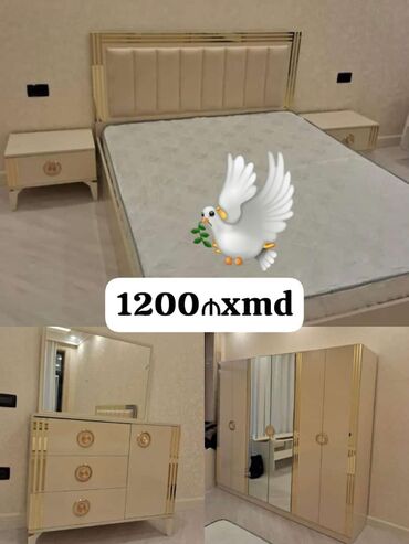 кухонный гарнитур в оше цена: İkinəfərlik çarpayı, Dolab, Termo, 2 tumba, Yeni