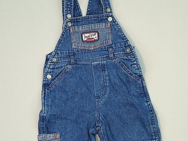 Dungarees: Dungarees, 6-9 months, condition - Good