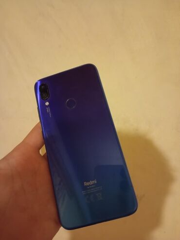 redmi tablet: Redmi Note 7, 64 GB, rəng - Göy, Barmaq izi