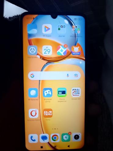 Мобильные телефоны и аксессуары: Redmi, Redmi 13C, Б/у, 256 ГБ, цвет - Зеленый, 1 SIM, 2 SIM — 1