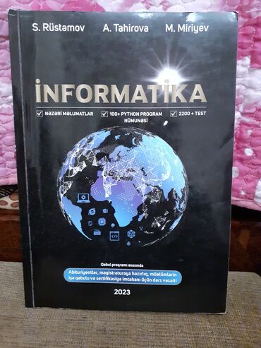 informatika kitabi: Informatika kitabı nəzəriyyə və test tapşırıqları ikisi birlikdə 2023