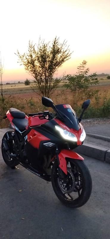 панель на спринтер: Спортбайк Kawasaki, 500 куб. см, Бензин, Взрослый, Б/у — 4