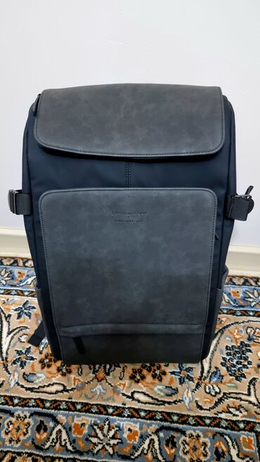 рюкзак черный: Продаю немецкий рюкзак Kapten and son. Покупала в Берлине и носила