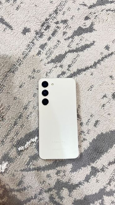 Samsung: Samsung Galaxy S23, Б/у, 256 ГБ, цвет - Белый, 1 SIM, eSIM