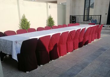 Avadanlığın icarəsi: Stol stul icarəsi, qablar, masa və oturacaq kirayə. Ad günləri — 5