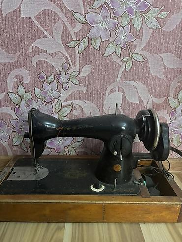 Məhsul: Köhnə tip tikiş maşını (mexaniki/elektrik pedallı) Təsvir: -