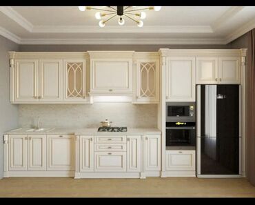 Sifarişlə mətbəx mebeli: Sifarişlə mətbəx dəsti, MDF — 25