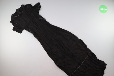 Сукня XS, візерунок - Однотонний, колір - Чорний