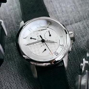 Ručni satovi: PAGANI DESIGN PD-1780 - 40mm - Bela - Seiko VK88 Potpuno nov muški — 9