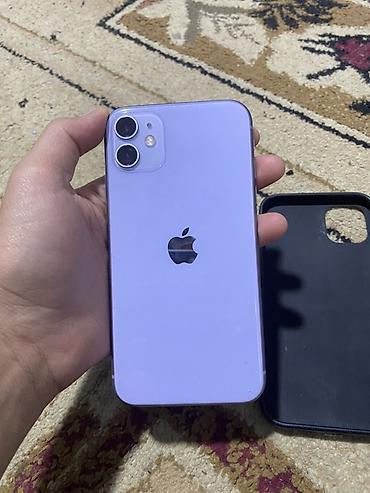 Apple iPhone: IPhone 11, Б/у, 128 ГБ, Чехол, 78 % — 5