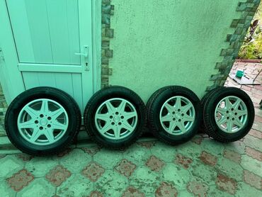 диски bbs r15 4x100 купить: Дөңгөлөктөр монтажда 205 / 65 / R 15, Жеңил унаалар, Куйма, тешиктери - 5