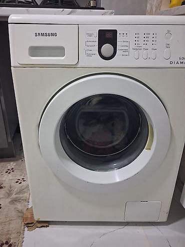 video cəkən: Samsung paltaryuyan maşın – Diamond Drum seriyası - Ön yükləmə, 6 kq — 3
