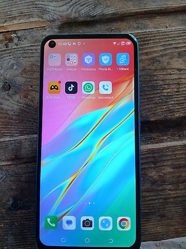 apple ipod touch: Tecno Spark, 128 GB, rəng - Mavi, Barmaq izi — 1
