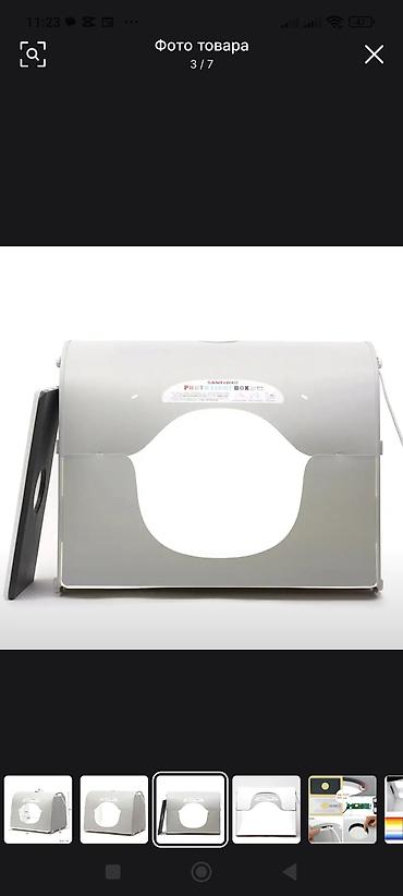 Освещение: SANOTO Photo Light Box K50 LED — компактная фотостудия для предметной — 5