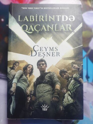 математика. 6 класс. методическое пособие: Məhsul: “Labirintdə Qaçanlar” kitabı Müəllif: Ceyms Deşner (James