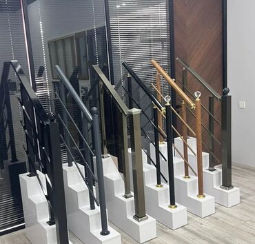 Pilləkən məhəccərləri: Yeni Pilləkən məhəccəri, Paslanmaz polad, Pulsuz çatdırılma — 5