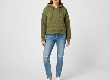 bluzy damskie z fajnymi napisami: Primark, Bluza z kapturem damska, rozmiar S