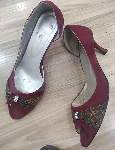 shoes: Босоножки, 39, 39.5, 40, AURA SHOES, Б/у, цвет - Розовый, Самовывоз — 8