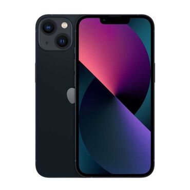 Apple iPhone: IPhone 13, 128 GB, Midnight, Zəmanət, Barmaq izi, Simsiz şarj