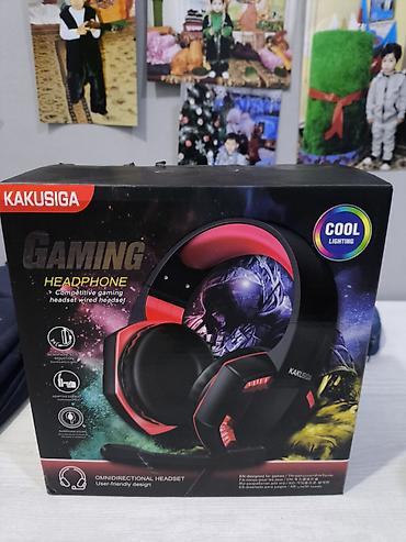 notbuk satiram: KAKUSIGA Gaming Headphone – simli oyun qulaqlığı Xüsusiyyətlər: - 40 — 1