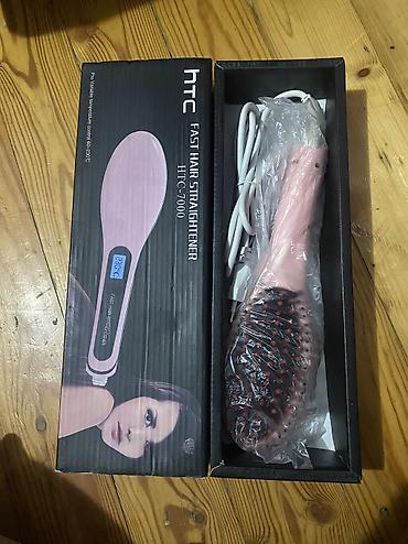 pura elektron qelyan: HTC Fast Hair Straightener HTC-7000 saç düzləşdirici daraq - Rəng — 2