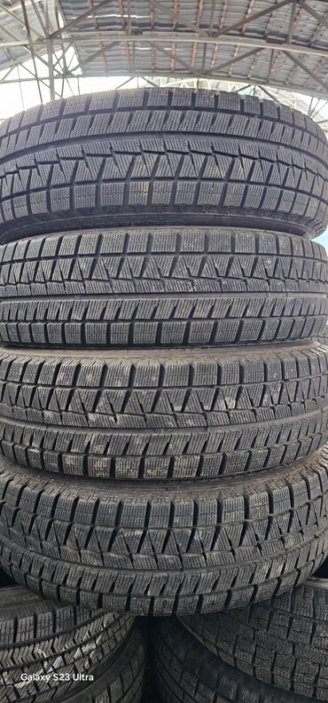 Шины: Шины 185 / 70 / R 14, Зима, Б/у, Комплект, Легковые, Япония, Bridgestone