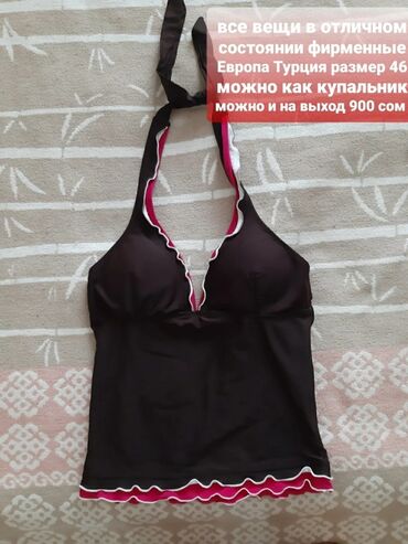 Другая женская одежда: Джинсовый комбинезон синего цвета с классическим дизайном. Модель — 13