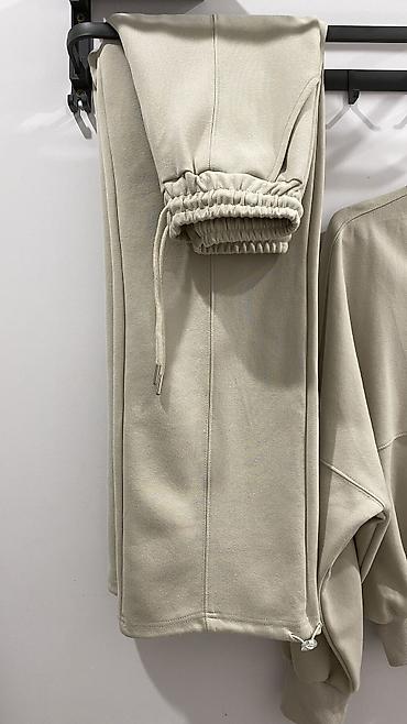 nike tech flecce: Брючный костюм, Прямые, Корея, Хлопок, Осень-весна — 5