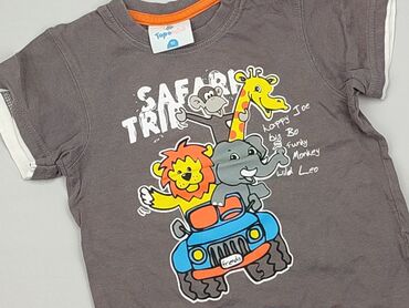 koszulka z haftem: Koszulka, Topolino, 1.5-2 lat, 86-92 cm, stan - Zadowalający