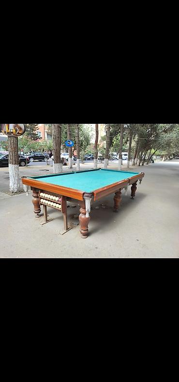 bilyard kiyi: - Bilyard masalarının satışı və təmiri. - Rus, Amerikan pool, Snooker — 7