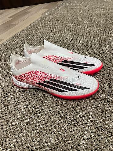 Футбольные бутсы/сороконожки adidas X (линейка speed) без шнурков. -