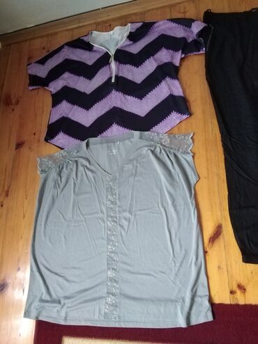 Ev geyimləri, pijamalar: 50 razmer boyukbeden paltarlar biri 5manat — 16