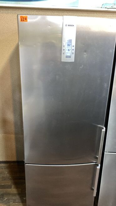 Mətbəx üçün digər texnika: 2 qapılı Bosch Soyuducu Satılır, rəng - Gümüşü