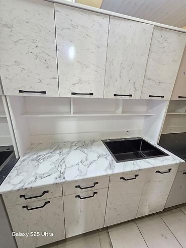 silver kitchen: Кухонный гарнитур, Новый, цвет - Белый, Бесплатная доставка — 10