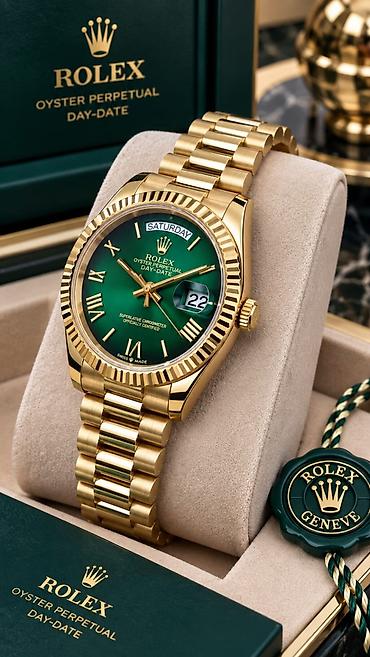 Qol saatları və aksesuarlar: Yeni, Qol saatı, Rolex, rəng - Mavi — 5