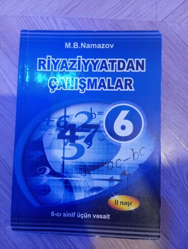 riyaziyyatdan calismalar namazov 6: Namazov Riyaziyyat 6-cı sinif kitab səliqəli vəziyyətdədir. Öz