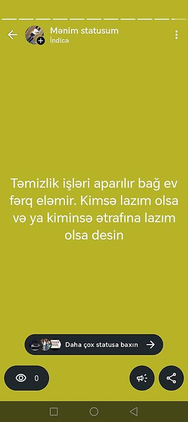 ev temizliyi: Peşəkar təmizlik xidməti - Mənzil, həyət/bağ evi və ofislər üçün — 1