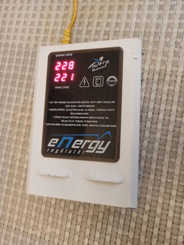 Asılqanlar: Energy Regülatör – Gərginlik stabilləşdirici - Brend/üzərində: Energy
