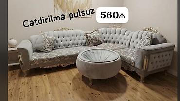 Digər mebel: Uqlavoy divan ve pufik satilir. Olcu. 2x3. Unvan Mehdiabad. *Qiymeti — 1