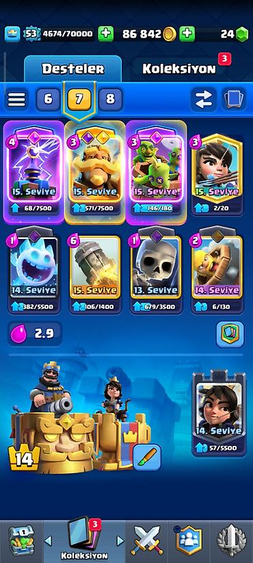 clash royale hesabı: Clash royale hesabıdı çox eziyyet var hesabda hesaba royale pass — 2
