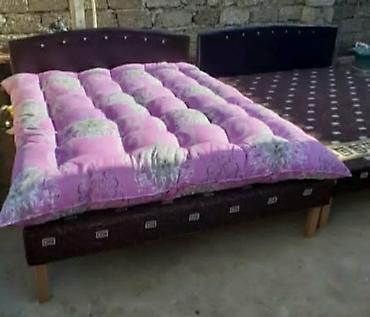 Çarpayı təzə Hazırı var Çatdırılma var 1 nəfərlik çarpayı 50 manat 2 — 1