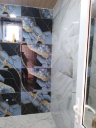 Plitə işləri: Xidmət: Kafel-metlax və fasad işləri Təsvir: - Hamam, sanitar — 5