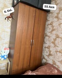 долаб: İşlənmiş, Açılan, 2 qapılı Dolab-asılqan