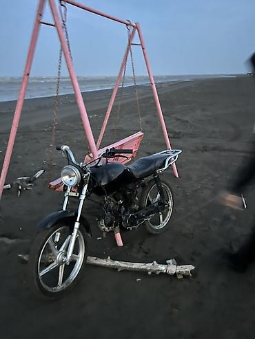 elektrikli yuk motoru: Yüngül yol və şəhər üçün praktik motosiklet - Kuzov rəngi: qara - — 3