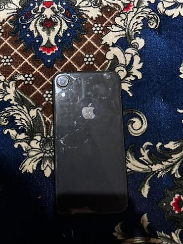 IPhone Xr, Б/у, 64 ГБ, Черный, Чехол, 100 %