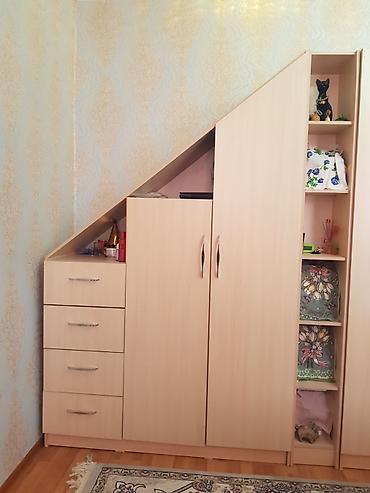 berber mirror second hand: Шифоньер, шкаф для одежды, Б/у, МДФ — 3