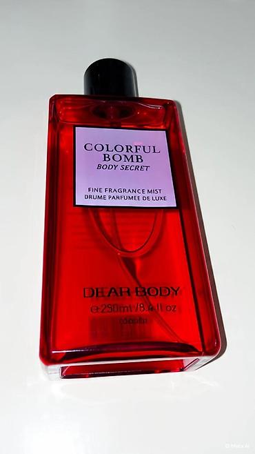 bomba: Məhsul: Dear Body “Colorful Bomb – Body Secret” bədən spreyi Həcm — 1