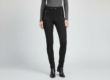 czarne sandaly lasocki: Leggings Elegant for women, size 2XS