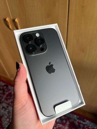 Apple iPhone: IPhone 14 Pro, 128 GB, Black Titanium, Face ID